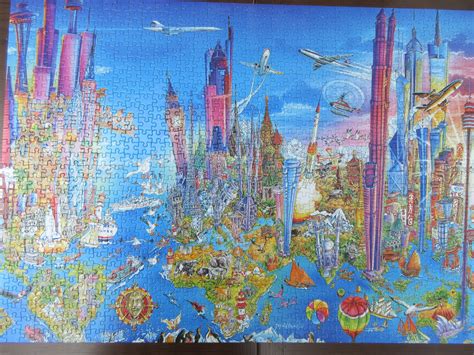 Hey everyone!this is a stop motion of the world's biggest puzzle with over 33.000 pieces.took over 400 hours to assemble and 400 hours to do the stop motion. Jigsaw Jollies : Crazy World - King Puzzles (1000 pieces)