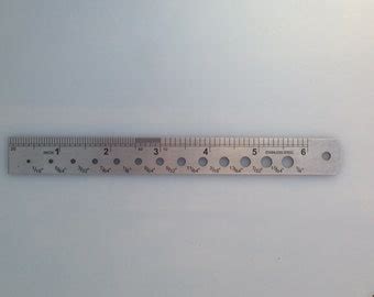 Stainless Steel Drill Gauges Imperial Gauge 1 16 1 2 Etsy