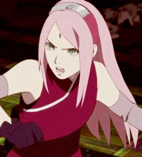 Sakura Long Hair She Look Amazing But I Prefer Her In Shorter Hair Naruto Uzumaki Shippuden