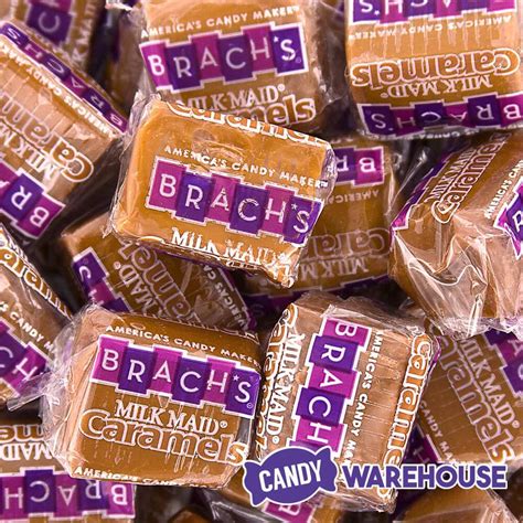 Brachs Milk Maid Caramels 40 Piece Bag Candy Warehouse