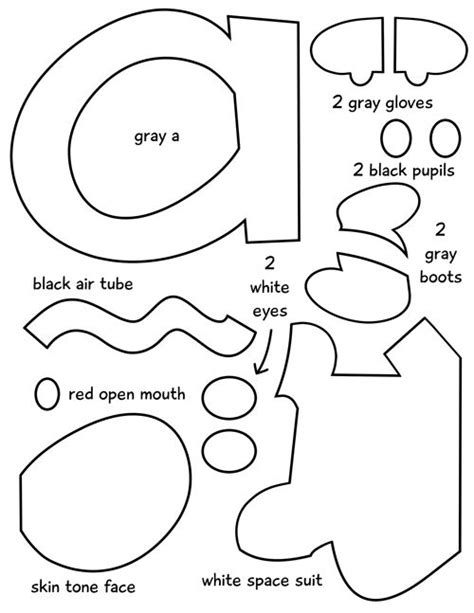 Alphabet Printable Craft Pack For Preschoolers — My Preschool Plan