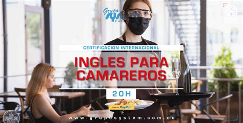 Inglés Para Camareros Grupo System Ecuador