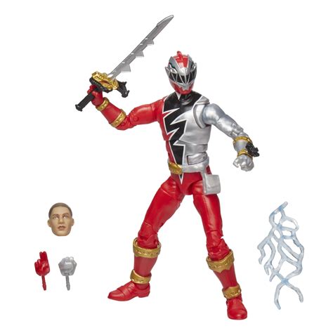Buy Power Rangers Lightning Collection Dino Fury Red Ranger 6 Inch