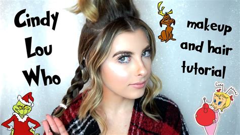 Cindy Lou Who Face Makeup