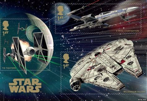 New Star Wars Stamps Released Ahead Of The Force Awakens Bbc News