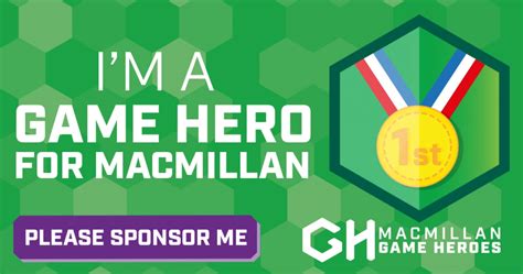 Sponsor Our Macmillan Game Heroes 24 Hour Stream Gamegrin