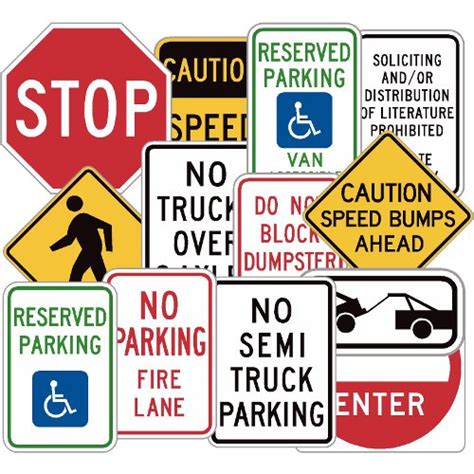 Parking Lot Signage