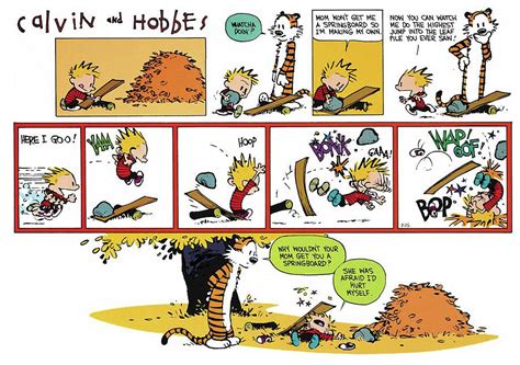Calvin And Hobbes Comic Digital Art By Mathew D Jensen Fine Art America