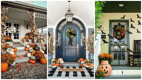 How To Decorate Front Porch For Fall Home Design Ideas