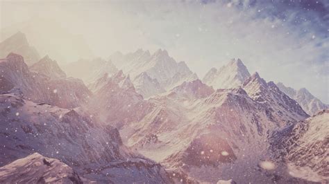 Wallpaper Sunlight Landscape Mountains Digital Art Rock Nature
