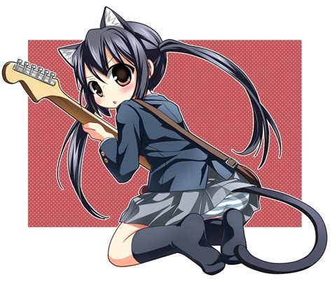 Animalears Blush Catgirl Guitar Instrument K On Nakanoazusa Panties