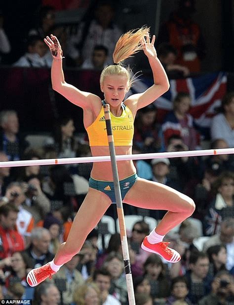 Pole Vault Glamour Girl Liz Parnov Suffers Serious Knee Injury Which Threatens Her Dream Of