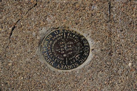 Geodetic Survey Marker California Free Stock Photo Public Domain Pictures