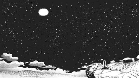 Moonlight Guts Anime Moon Berserk Kentaro Miura Night Sky Hd