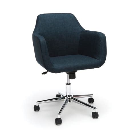 Find the perfect home furnishings at hayneedle, where you can buy online while you explore our room designs and curated looks for tips, ideas & inspiration to help you along the way. Upholstered Adjustable Home Office Chair with Wheels Blue - OFM | Home office chairs