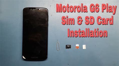 Free shipping on selected items. Motorola G6 Play ; How to Insert sim card and sd card in ...