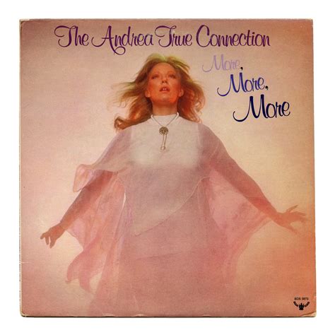 The Andrea True Connection More More More Album Art Fonts In Use