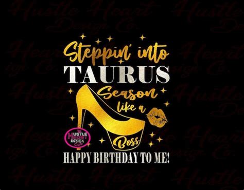 Taurus SVG Taurus Season Svg Stepping Into Taurus Season Etsy