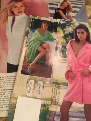 Vintage Pair Of Victorias Secret Catalogs 1999 Near Mint Condition