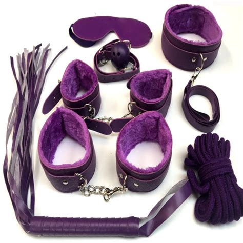 Adult Luxury Official Beginners Bondage Set Purple