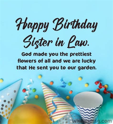 100 Birthday Wishes For Sister In Law Best Quotationswishes