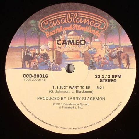 Cameo I Just Want To Be Find My Way 2007 Vinyl Discogs