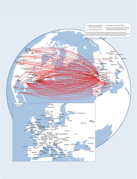 Delta Airlines Route Map Examples And Forms