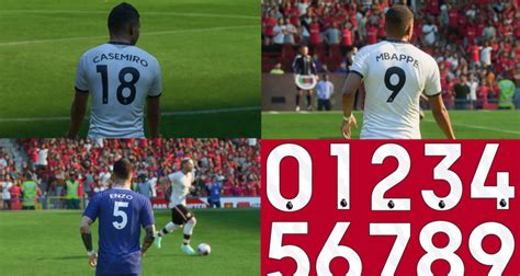 Fifa 23 Premier League Numbers 2324