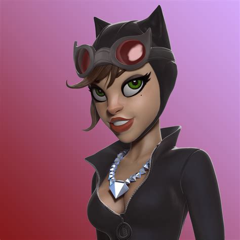 Artstation Catwoman Concept By And Based On Brett Parsons Sketch