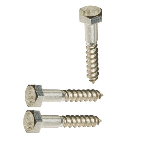 M10 X 120mm A2 Stainless Steel Coach Screws Hex Head Lag Bolts Etsy Uk