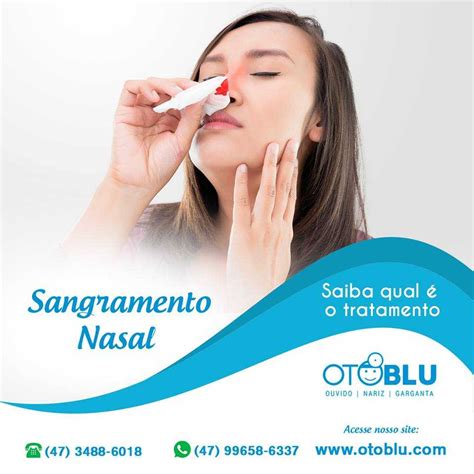 Tratamento para Sangramento Nasal Clínica de Otorrino em Blumenau