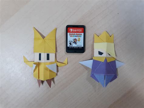I Made Papercrafts Of Olly And Olivia Rpapermario