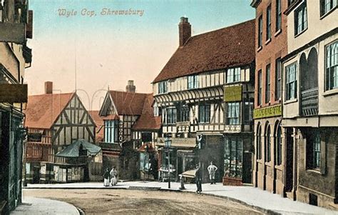 Wyle Cop Shrewsbury Stock Image Look And Learn