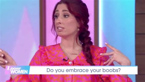 Stacey Solomon Admits She Loves Having Saggy Boobs Daily Star