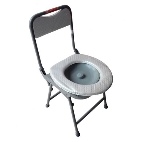 Chaise toilette prix tunisie / chaises garde robe wc bastide : Generic Chaise de Toilette Pliable antidérapante en fer ...