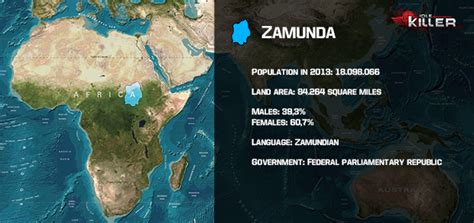 Zamunda africa map map of africa. Idle Killer | Indiegogo