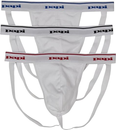 Papi Men S Pack Cotton Jockstrap At Amazon Mens Clothing Store Thong Underwear