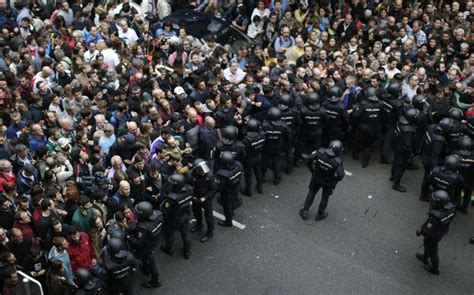 photos from catalonia s independence vote the atlantic