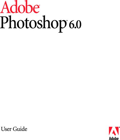 Adobe Photoshop 60 User Guide 6