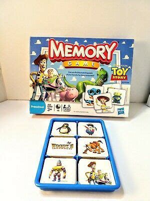 Find all the characters created by disney studios: Memory Disney Pixar Toy Story Edition Hasbro Matching ...