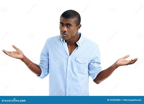Confused Man Stock Photo Image 45369085