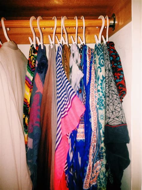 How To Store Your Scarves Popsugar Fashion