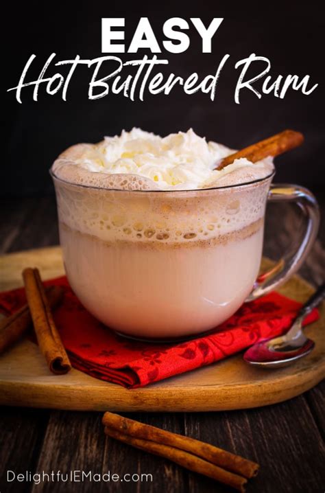 Creamy Hot Buttered Rum The Ultimate Hot Buttered Rum Recipe