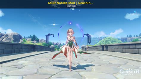 Adult Nahida Mod Genshin Impact Genshin Impact Mods