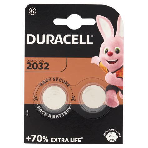 Duracell 2032 Batteria Bottone Al Litio Specialistica 3v Confezione Da