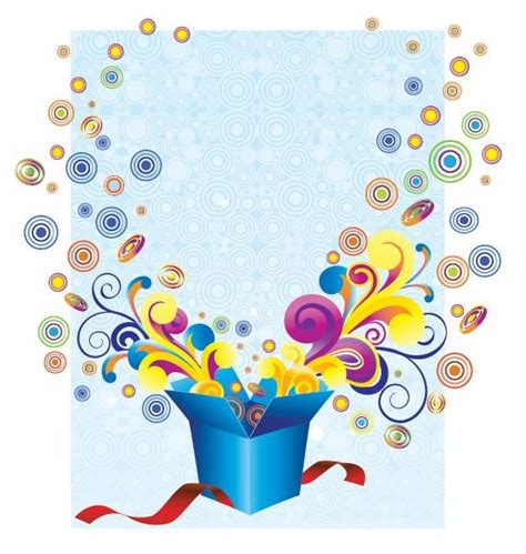 9 creative gift box design free vector. Free Groovy Gift Box Vector Illustration | Free Vector ...