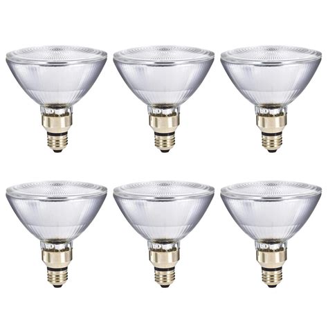 6pk Philips 72w Par38 Flood Fl25 Halogen Bulb 90w Replacement