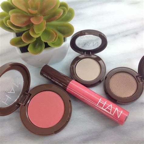 Get Your Natural Glow On With Han Skin Care Cosmetics Products Shown