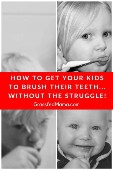 How To Get Your Kids To Brush Their Teeth And Have Fun Grassfed Mama