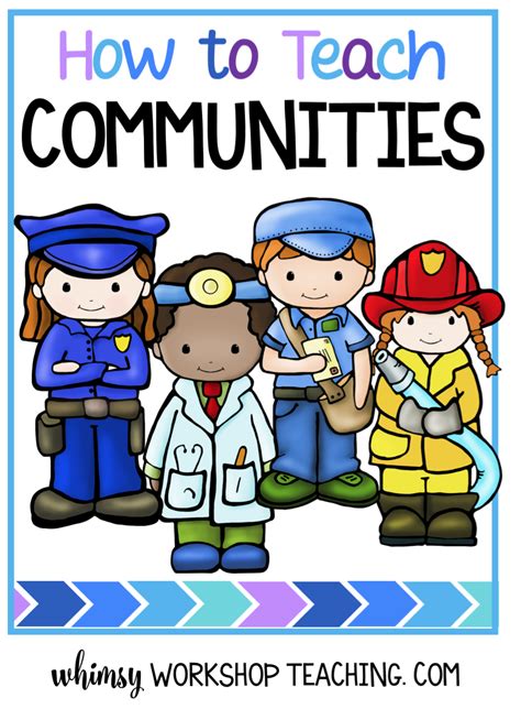 Community Helpers Unit For Preschool And Kindergarten